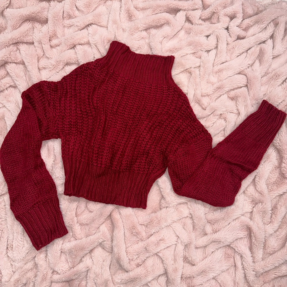Knit Crop Sweater